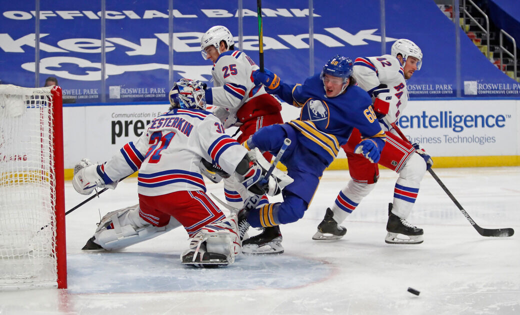 Sabres defeat Rangers 3-2 in shootout